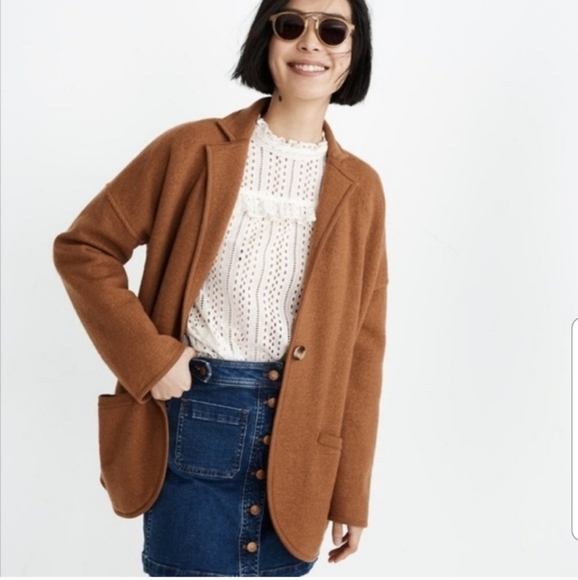Madewell Sweaters - Madewell Saville Sweater Blazer Coat Small